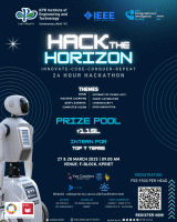 Hack The Horizon 2025 Hackathon Poster